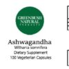 Ashwaganda Capsule Label