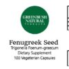 Fenugreek Capsule Label