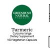 Turmeric Capsule Label