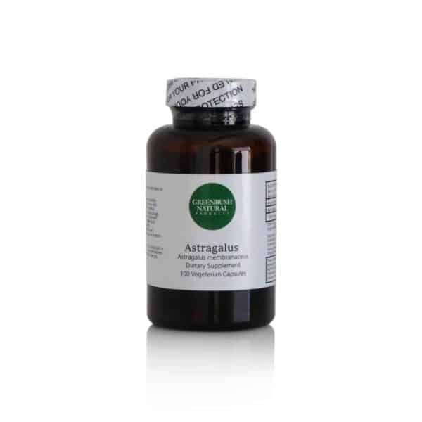 Astragalus Vegetarian Capsules - Ayurvedic Immune System Support - 575mg per dose - 100 Count - Greenbush Natural Products