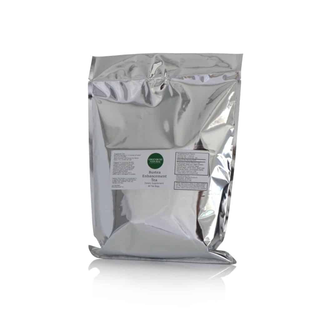 Bust Tea! Breast Enhancement Tea - 60 Tea Bags (2g per Bag) - Greenbush Natural Products