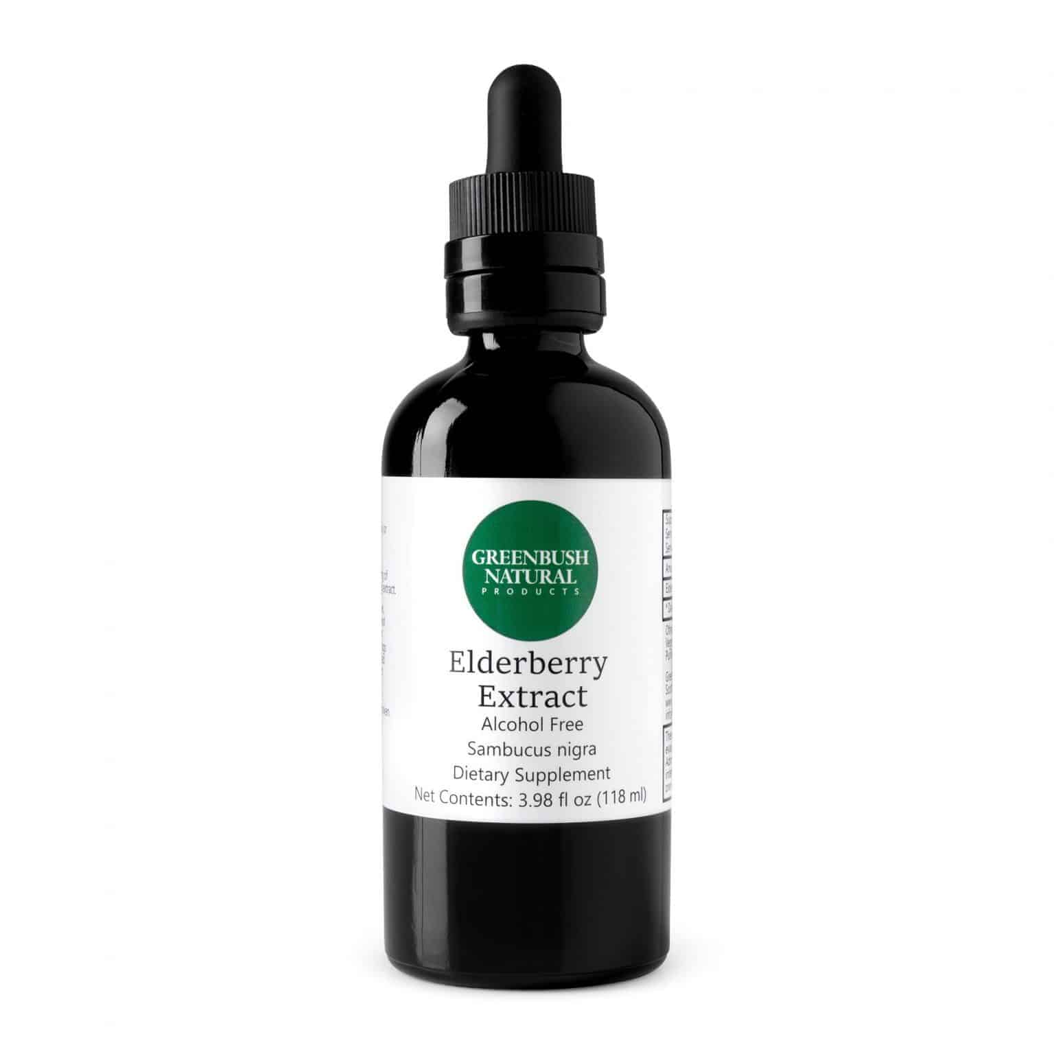 Greenbush Natural Products Elderberry Concentrated Extract Immune Boost and Respiratory Health
