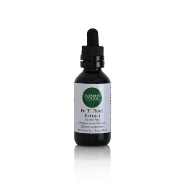 Fo-ti (He Shou Wu) Root Concentrated Extract - Health Rejuvenation - Alcohol-Free - Greenbush Natural Products