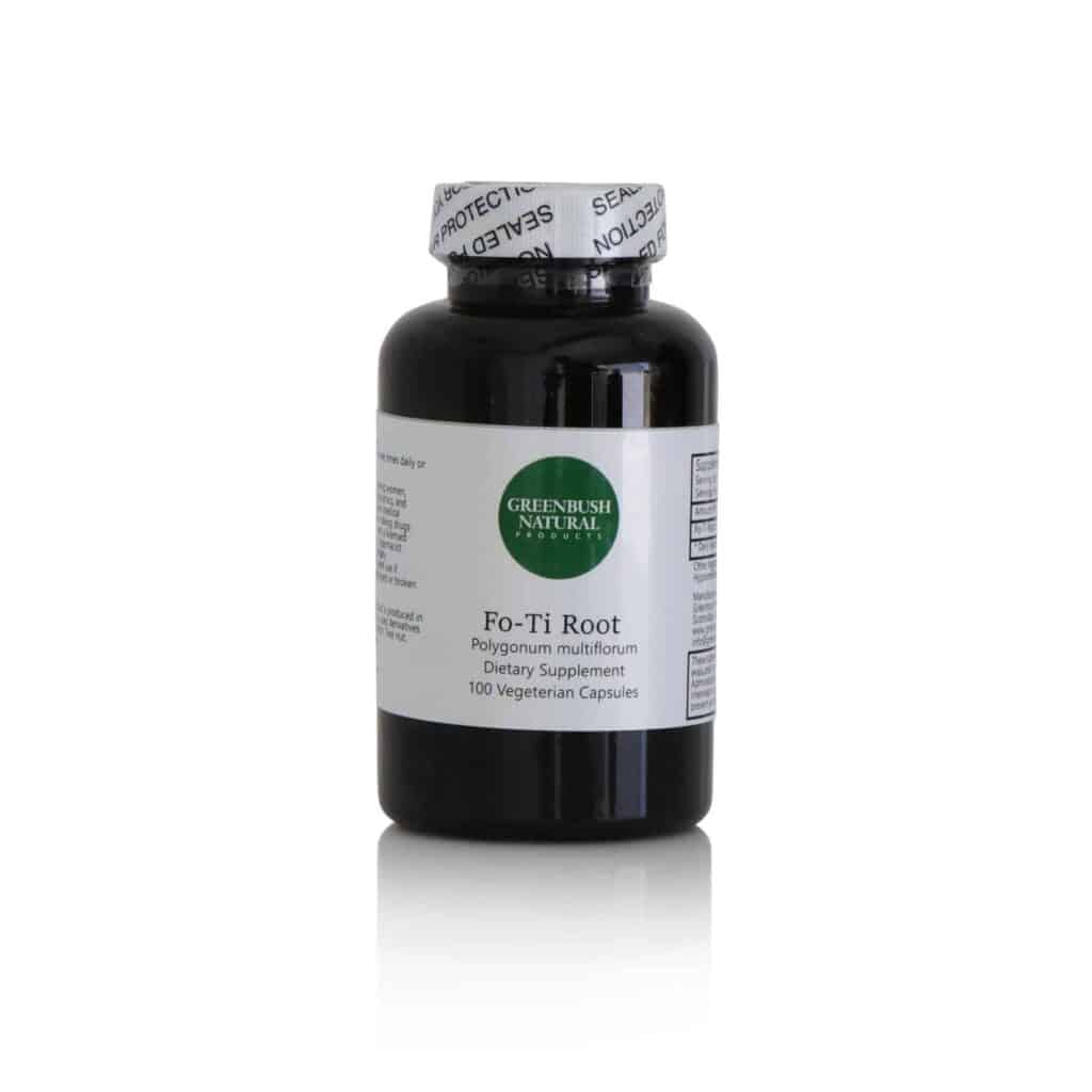 Fo-ti (He Shou Wu) Root Vegetarian Capsules - 575mg per dose - 100 Count - Greenbush Natural Products