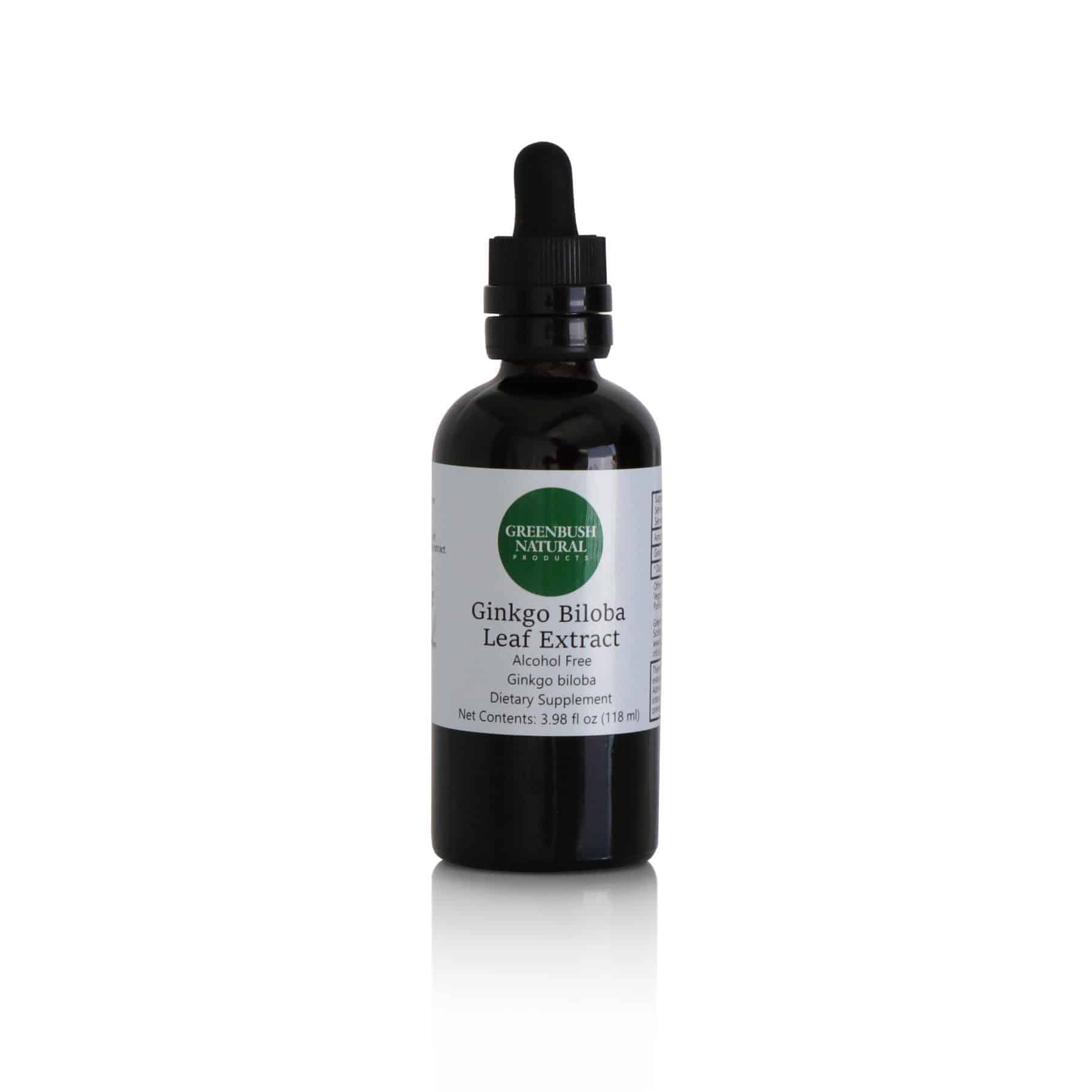 Greenbush Natural Products Ginkgo Concentrated Extract - Brain - Alcohol-Free - Greenbush Products