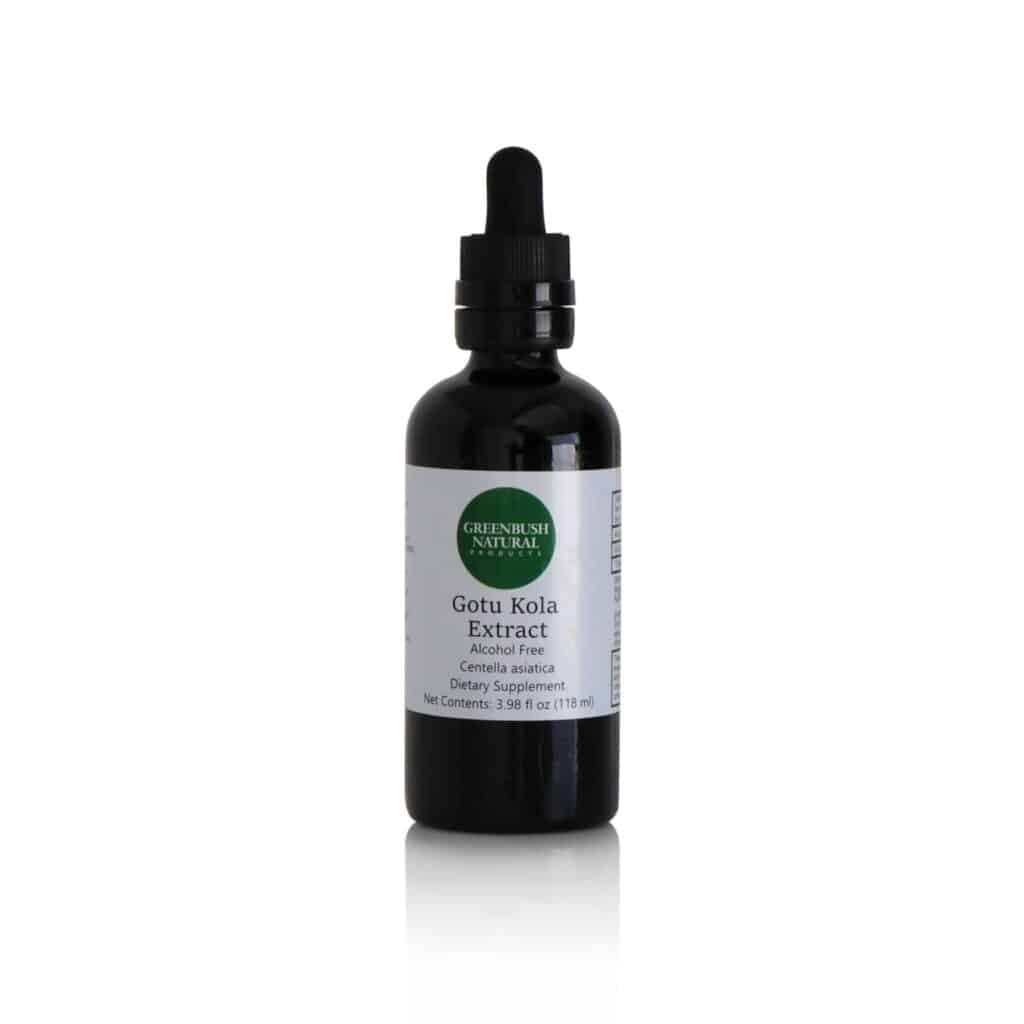 Gotu Kola Concentrated Extract - Rejuvenation and Mental Health Support - Alcohol-Free - Greenbush Natural Products