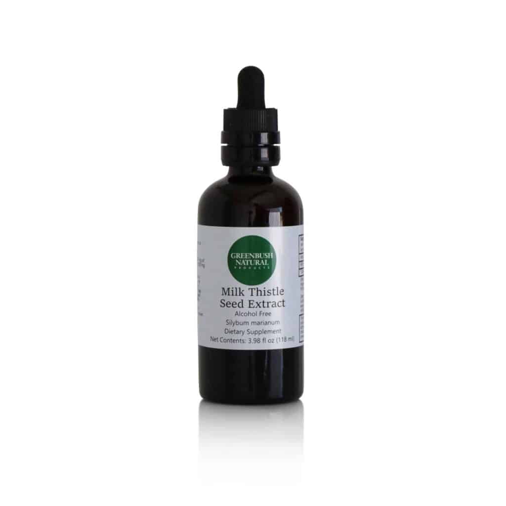 Milk Thistle Concentrated Extract - Liver Support - Alcohol-Free - Greenbush Natural Products