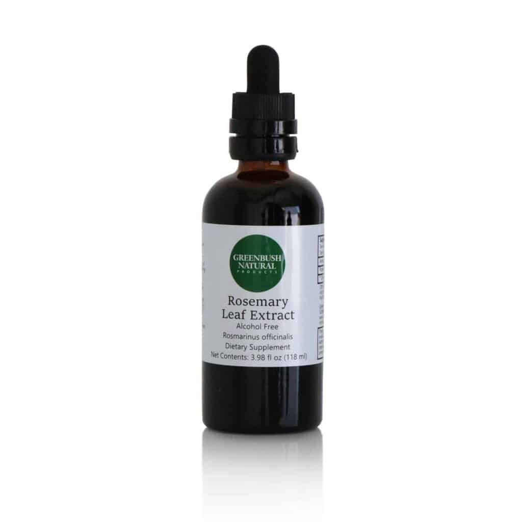 Rosemary Concentrated Extract - Cognitive Function - Alcohol-Free - Greenbush Natural Products